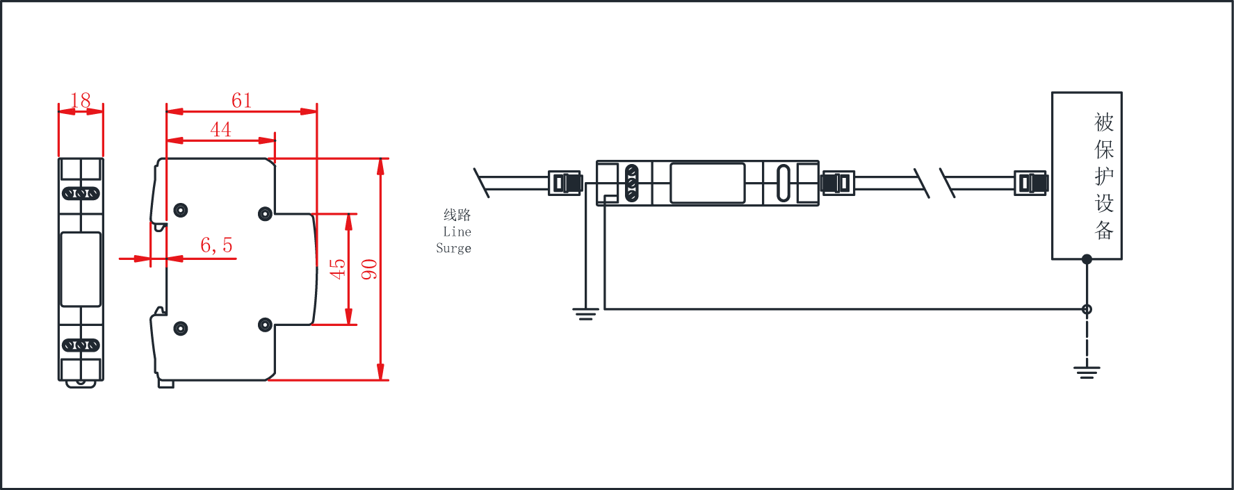 TK01 網(wǎng)絡(luò)，電話防雷器.png